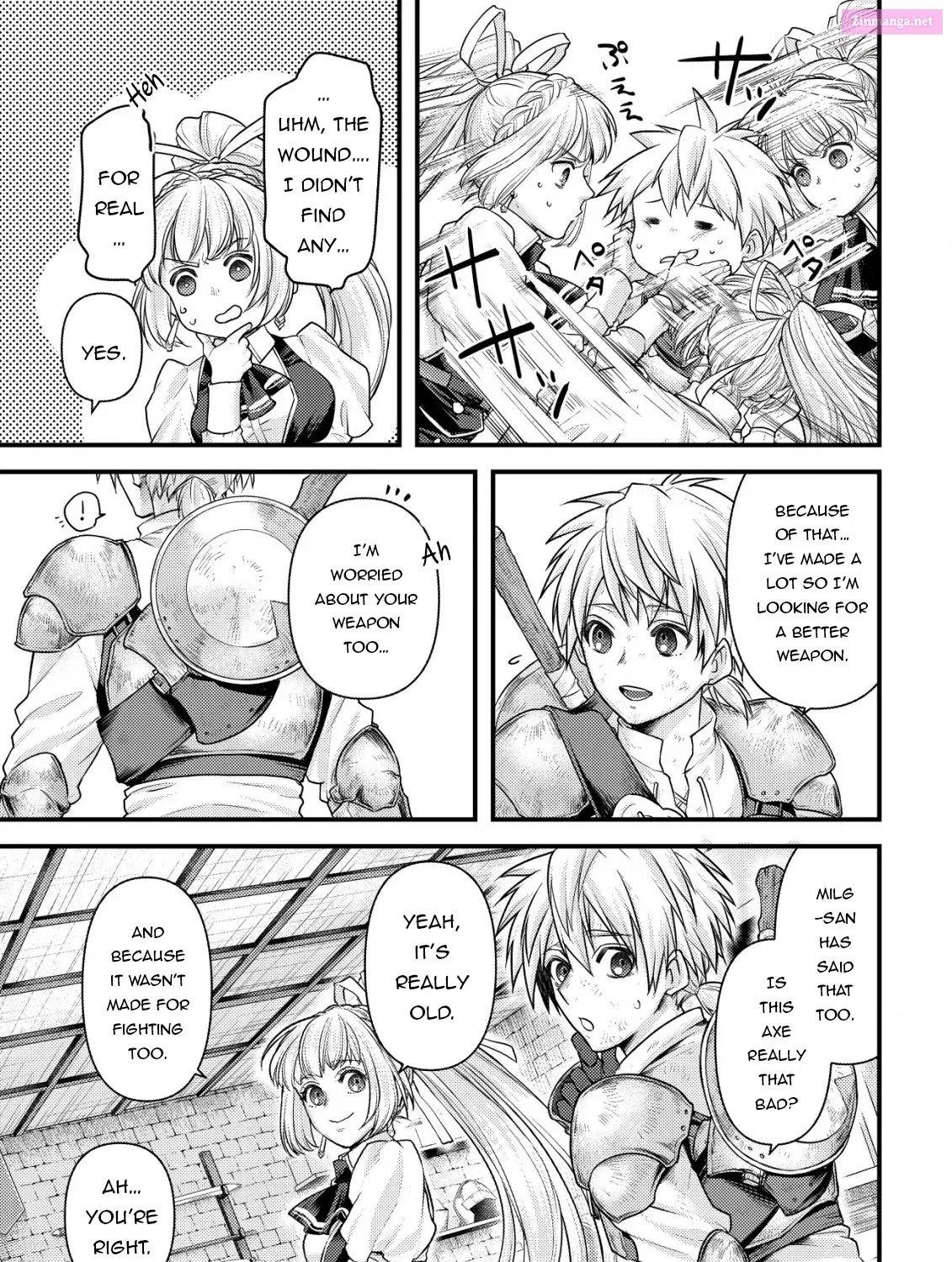 Kikori no Isekai Tan ~Tensei shita Shounen wa, Ono 1-pon de Nariagaru~ Kainu Manga Chapter 6 Page 24