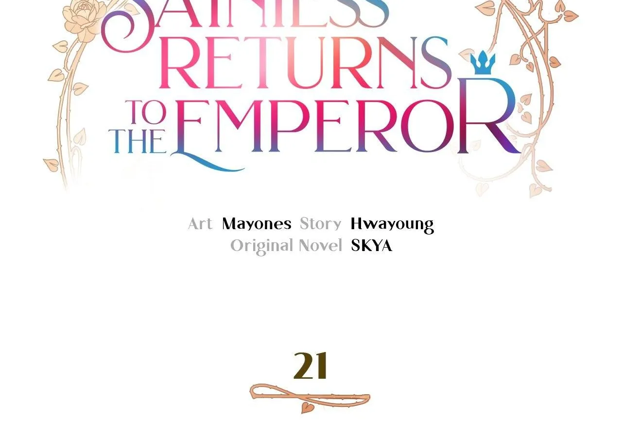 The Saintess Returns To The Emperor Kainu Manga Chapter 21 Page 23