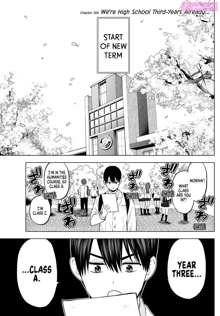 Kakkou no Iinazuke Kainu Manga Chapter 206 Page 1