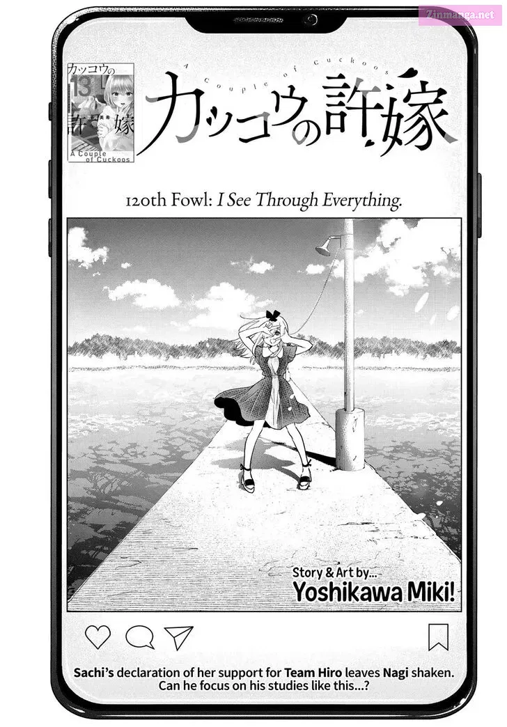Kakkou no Iinazuke Kainu Manga Chapter 120 Page 2