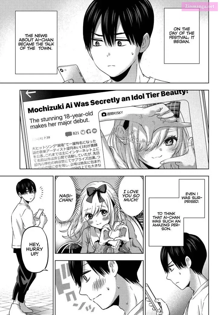 Kakkou no Iinazuke Kainu Manga Chapter 77 Page 3