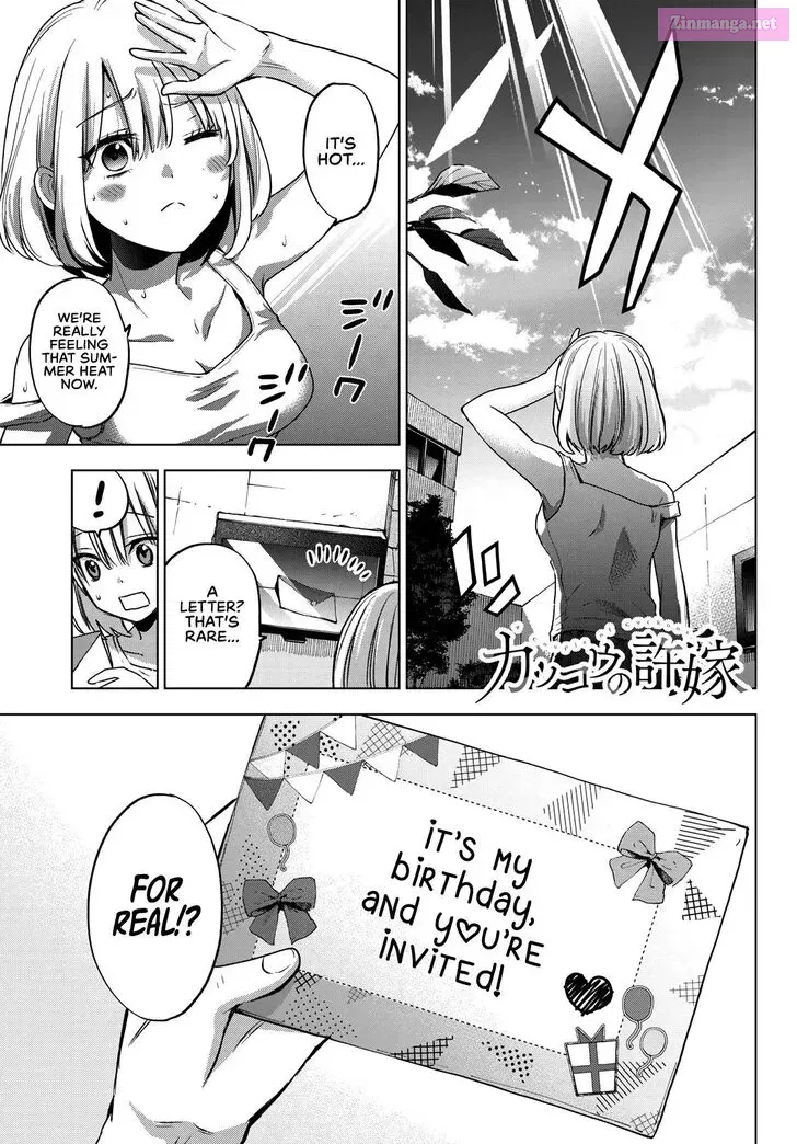 Kakkou no Iinazuke Kainu Manga Chapter 56 Page 2