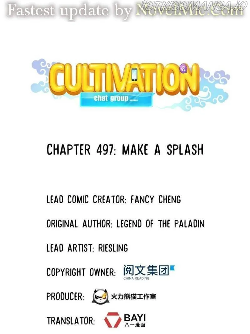 Cultivation Chat Group Kainu Manga Chapter 497 Page 1