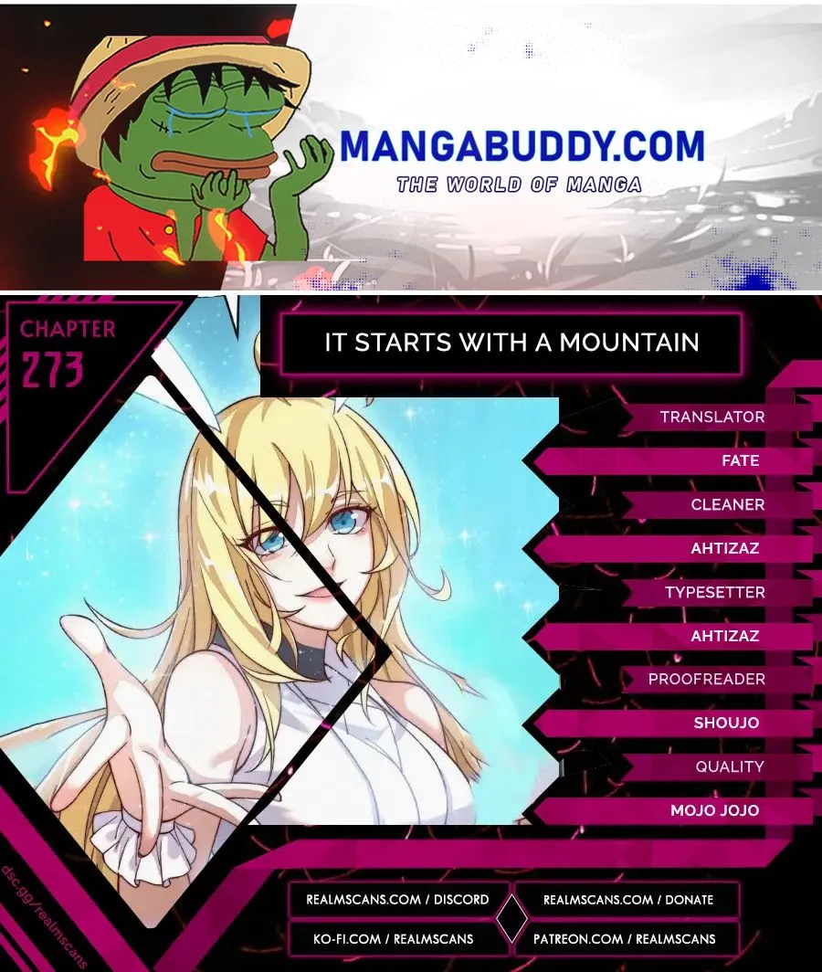 It Starts With A Mountain Kainu Manga Chapter 273 Page 1