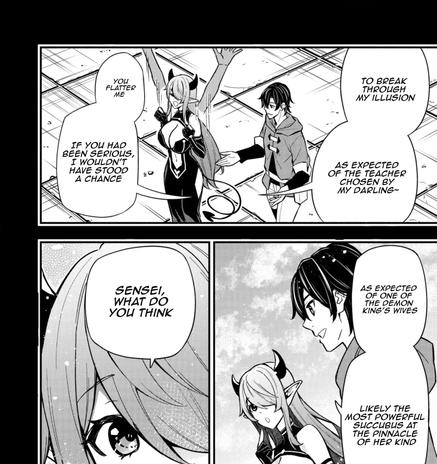 The Demon King's Educator -The Common Teacher Who Has Been Exiled From The Brave Academy Becomes A Private Teacher For The Devil's Daughters- Kainu Manga Chapter 12 Page 51