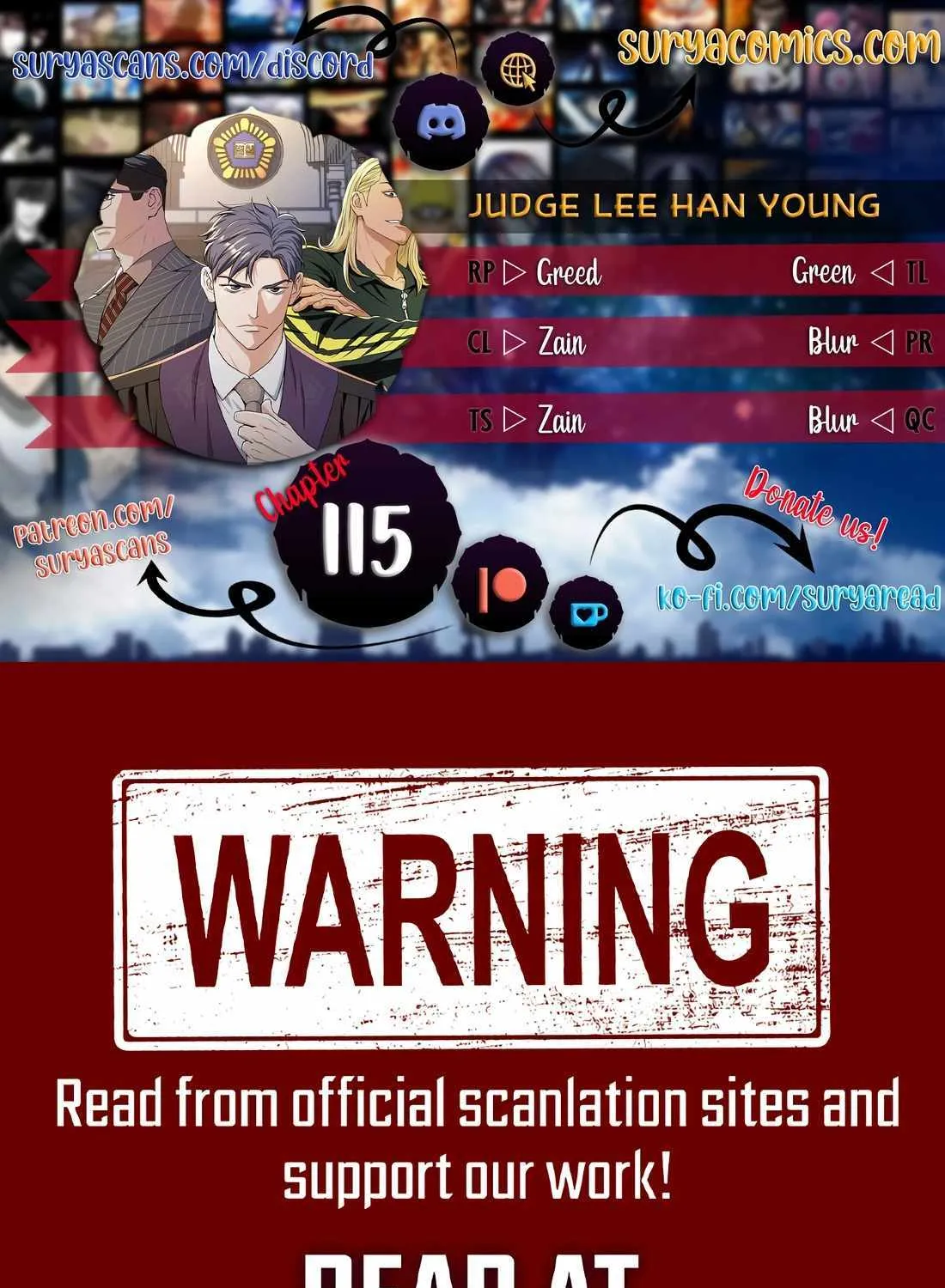 Judge Lee Han Young Kainu Manga Chapter 115 Page 1