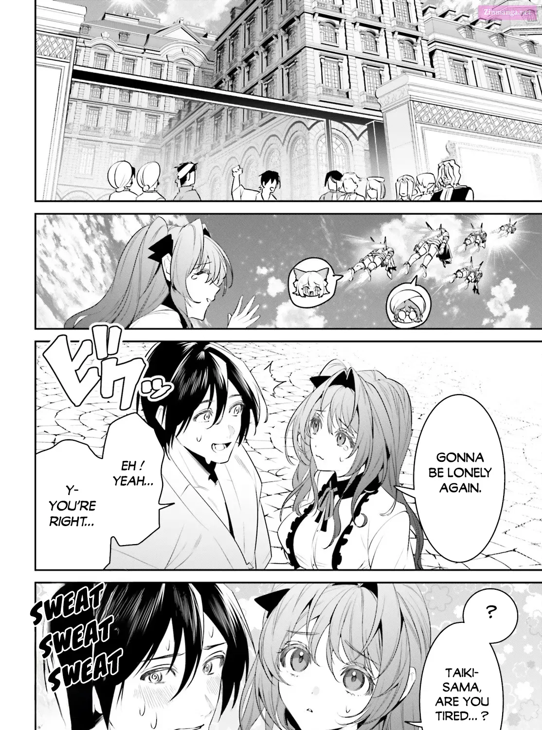 Tenkuu no Shiro o Moratta no de Isekai de Tanoshiku Asobitai Kainu Manga Chapter 40 Page 48