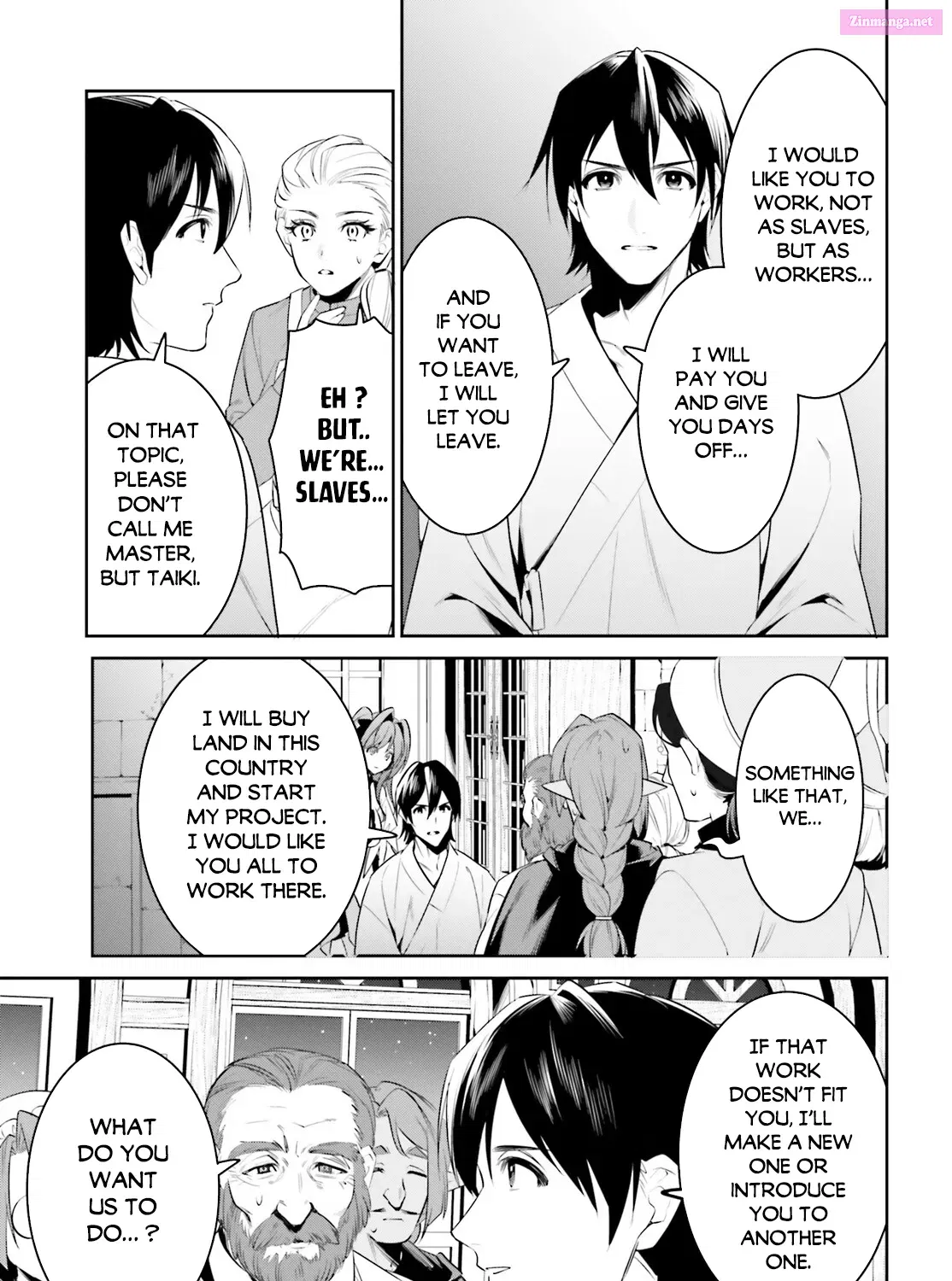 Tenkuu no Shiro o Moratta no de Isekai de Tanoshiku Asobitai Kainu Manga Chapter 35 Page 44