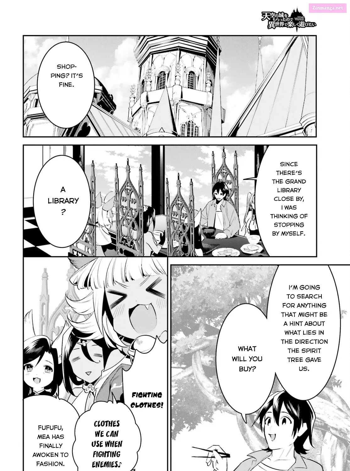 Tenkuu no Shiro o Moratta no de Isekai de Tanoshiku Asobitai Kainu Manga Chapter 30 Page 4