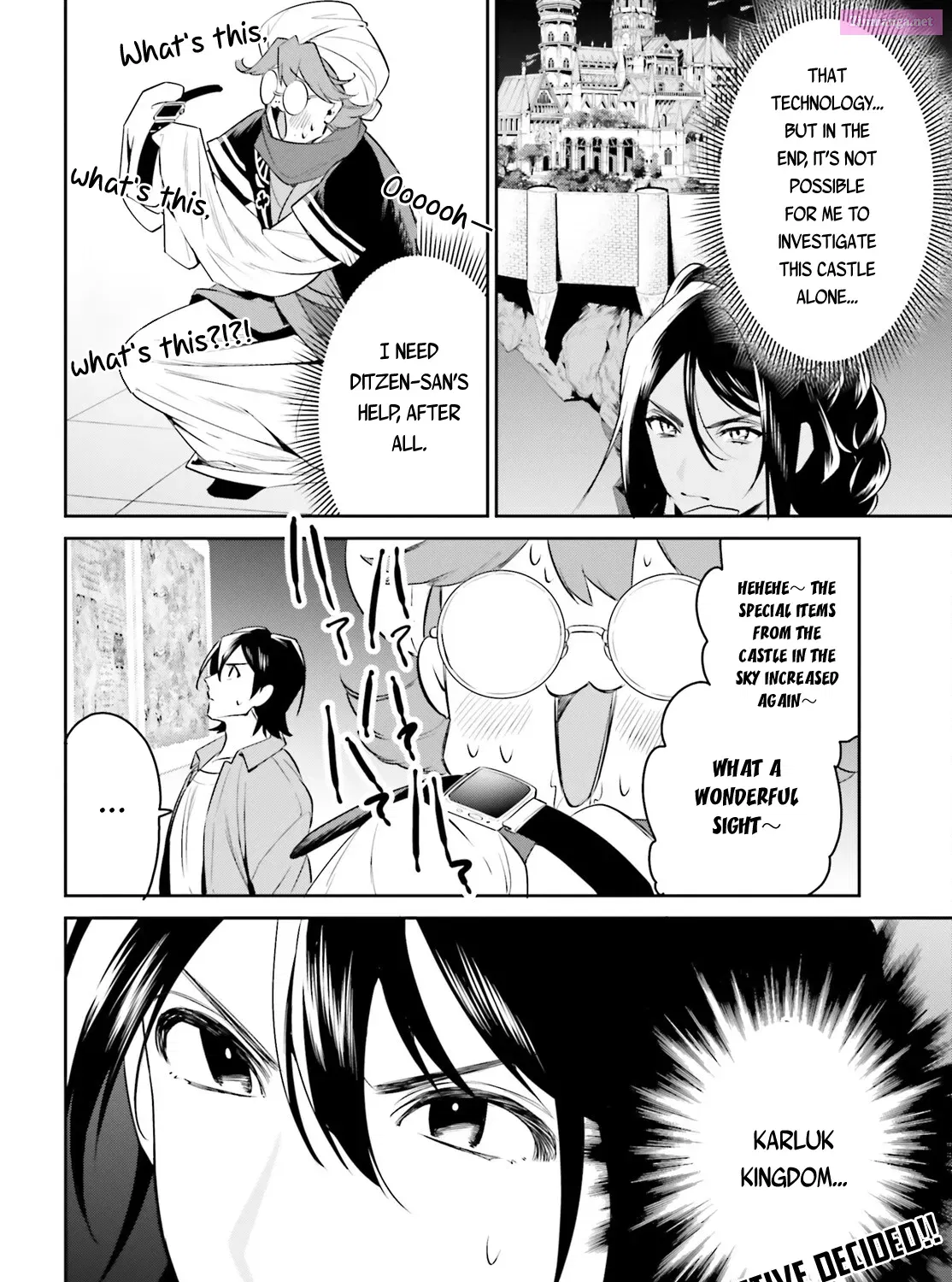 Tenkuu no Shiro o Moratta no de Isekai de Tanoshiku Asobitai Kainu Manga Chapter 30 Page 48
