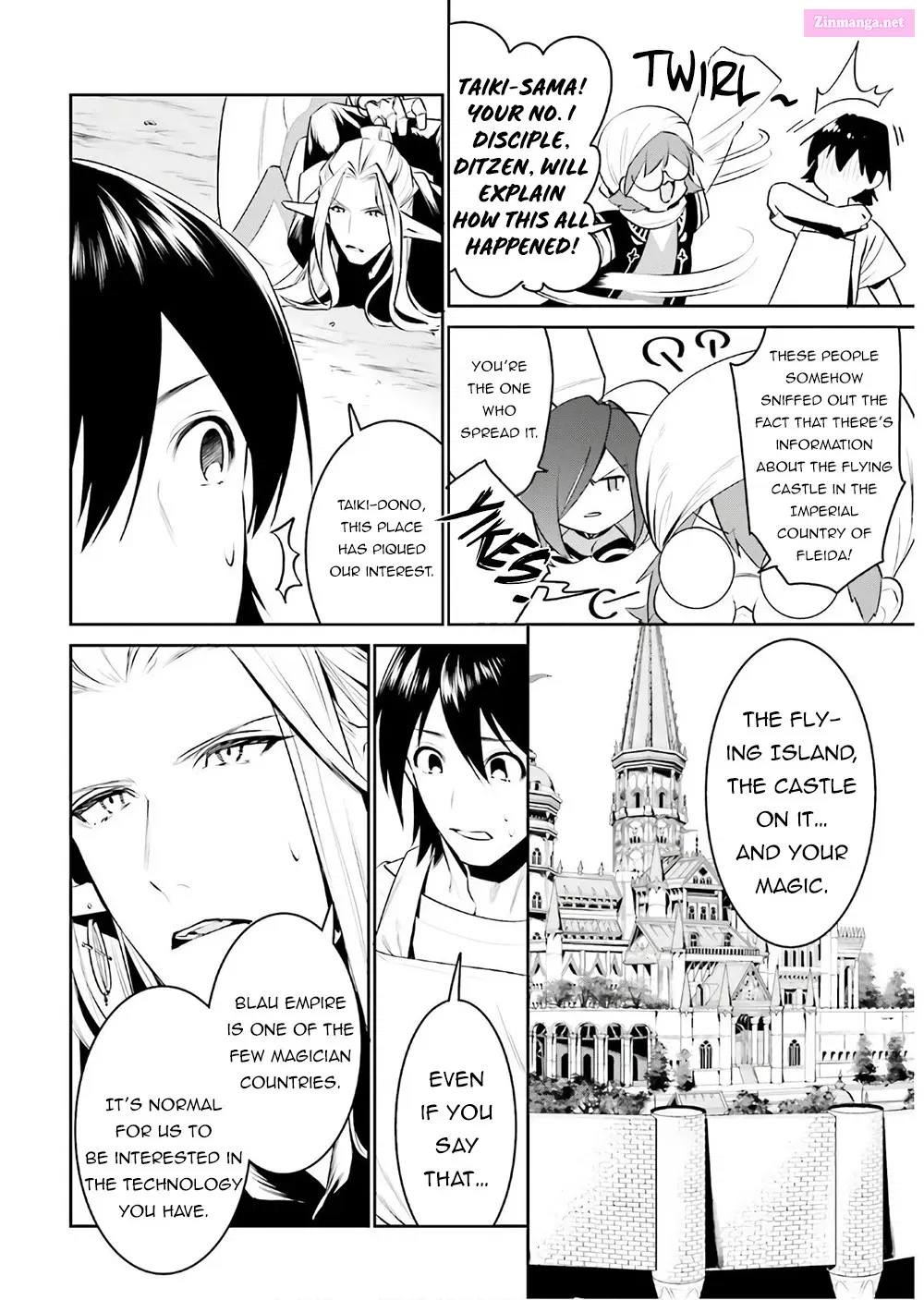 Tenkuu no Shiro o Moratta no de Isekai de Tanoshiku Asobitai Kainu Manga Chapter 16 Page 11