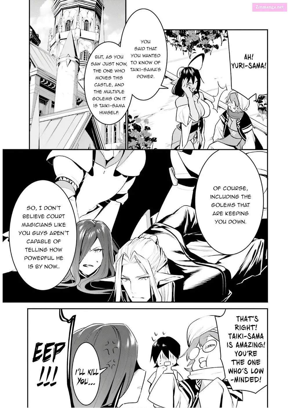 Tenkuu no Shiro o Moratta no de Isekai de Tanoshiku Asobitai Kainu Manga Chapter 16 Page 14