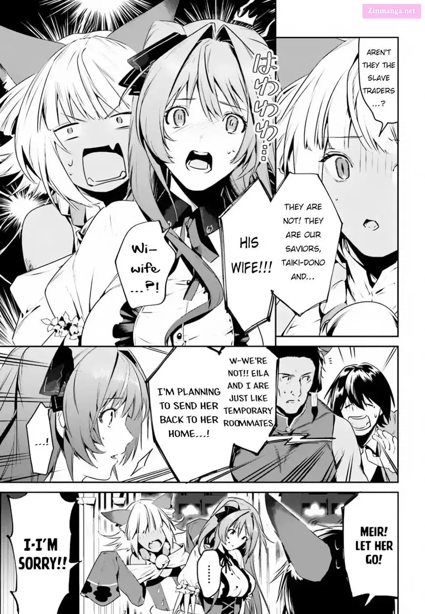 Tenkuu no Shiro o Moratta no de Isekai de Tanoshiku Asobitai Kainu Manga Chapter 4 Page 3