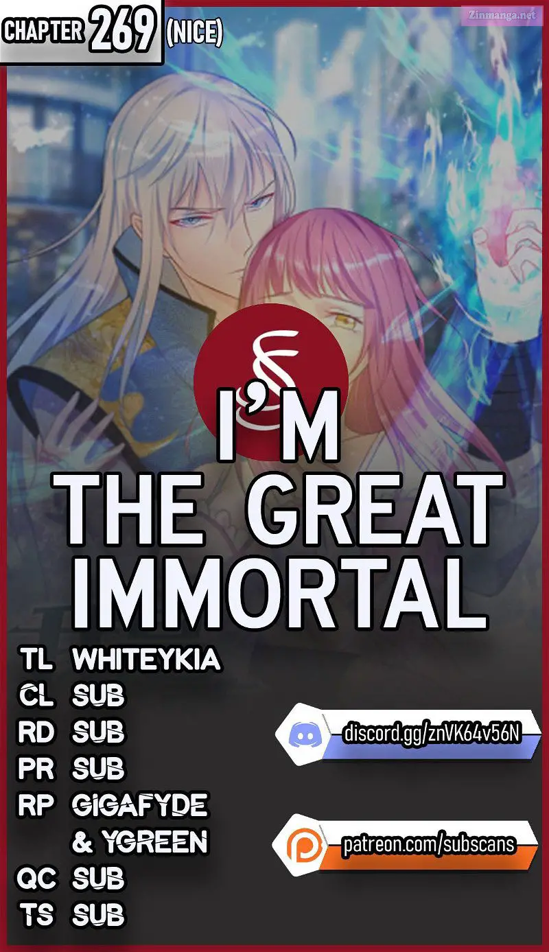 I'm The Great Immortal Kainu Manga Chapter 269 Page 1