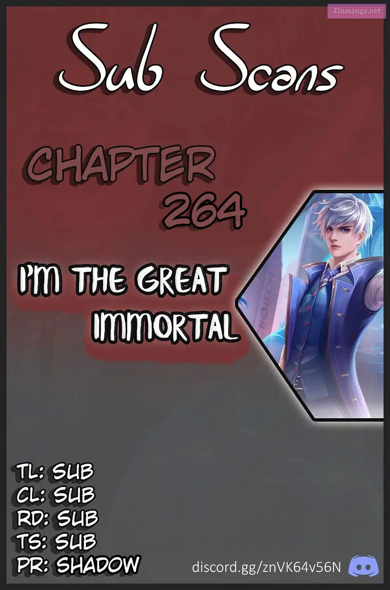 I'm The Great Immortal Kainu Manga Chapter 264 Page 1