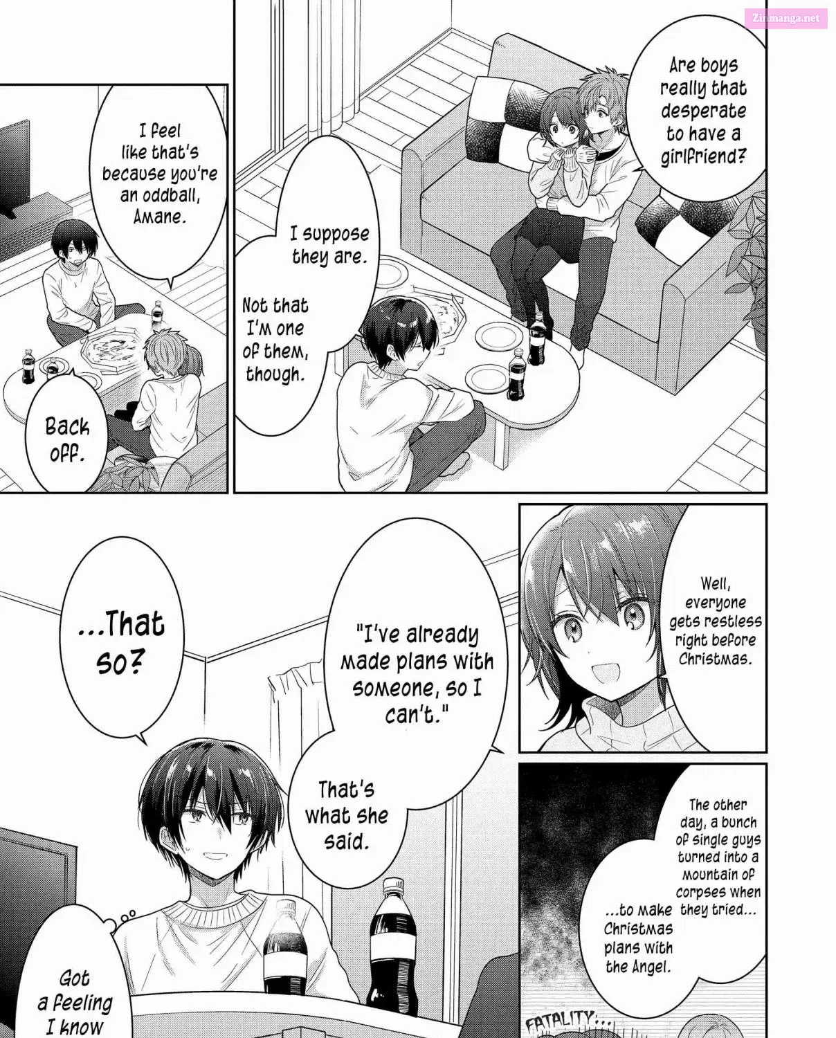 Otonari no Tenshi-sama ni Itsu no Ma ni ka Dame Ningen ni Sareteita Ken Kainu Manga Chapter 10.4 Page 13