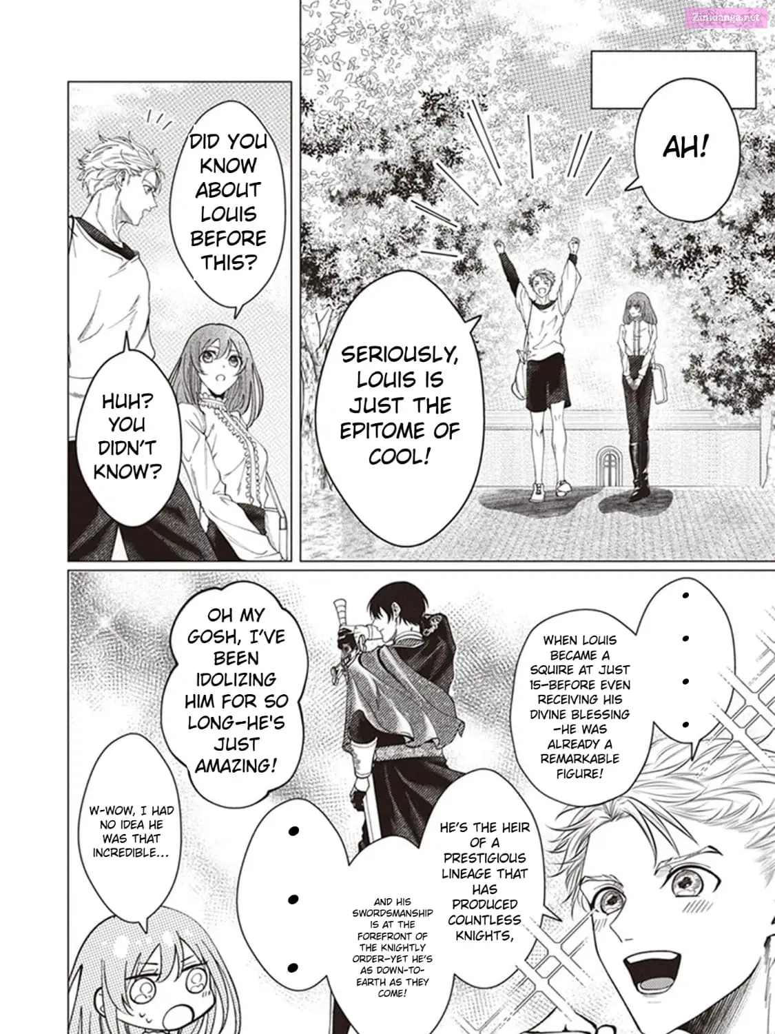 The young lady, who was blessed by the Gorilla God, is adored in the Royal Knight Order Kainu Manga Chapter 3 Page 15