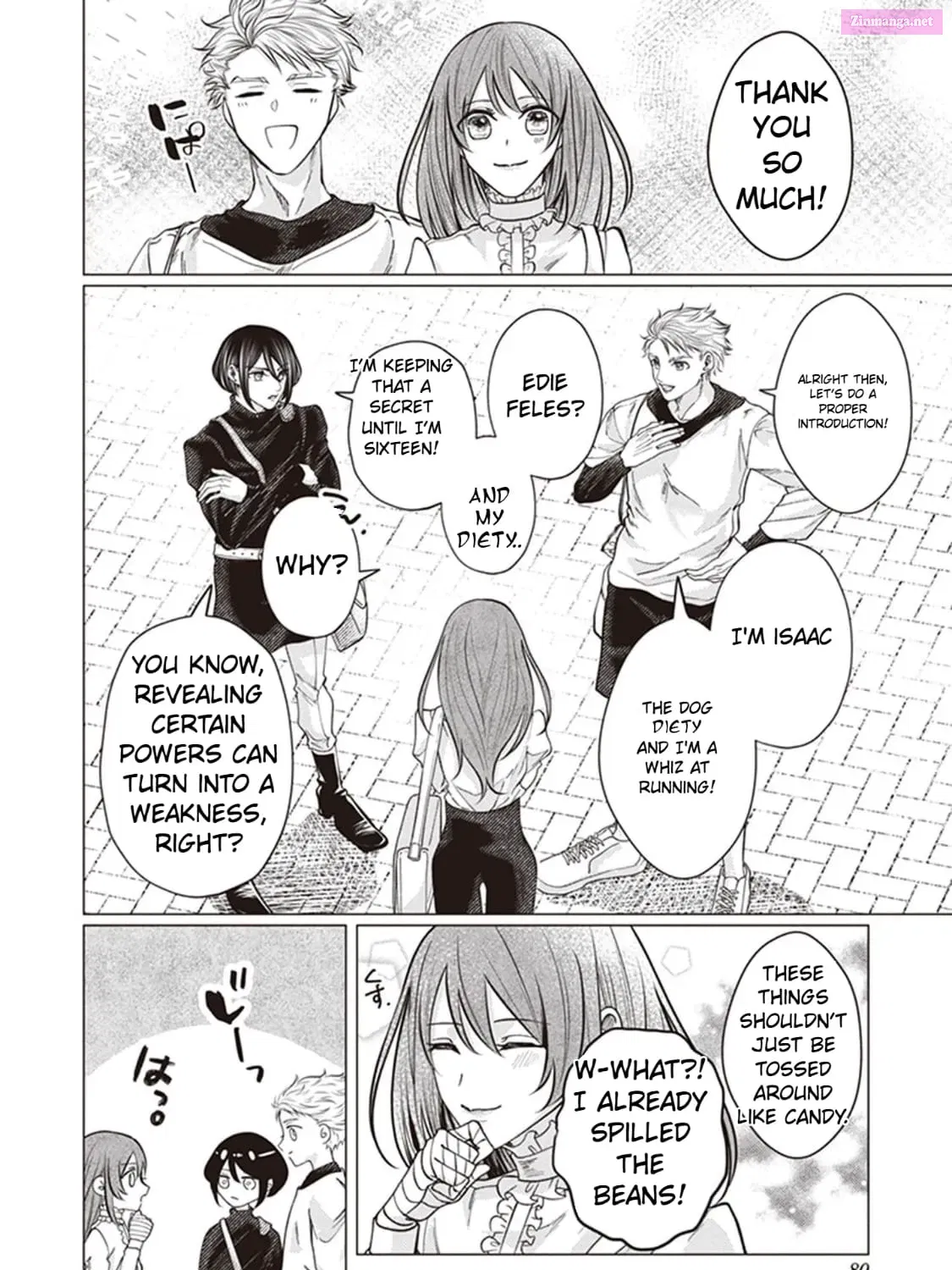 The young lady, who was blessed by the Gorilla God, is adored in the Royal Knight Order Kainu Manga Chapter 3 Page 39
