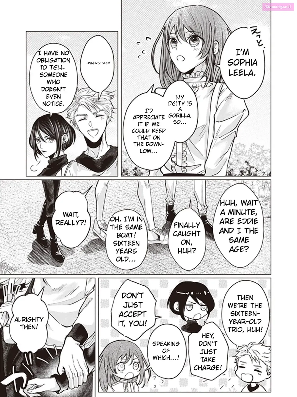The young lady, who was blessed by the Gorilla God, is adored in the Royal Knight Order Kainu Manga Chapter 3 Page 41