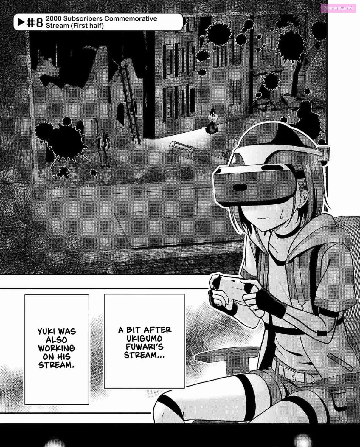 Shitsurenshita node Vtuber Hajimetara Toshiue no Onee-san ni Motemashita Kainu Manga Chapter 8 Page 1