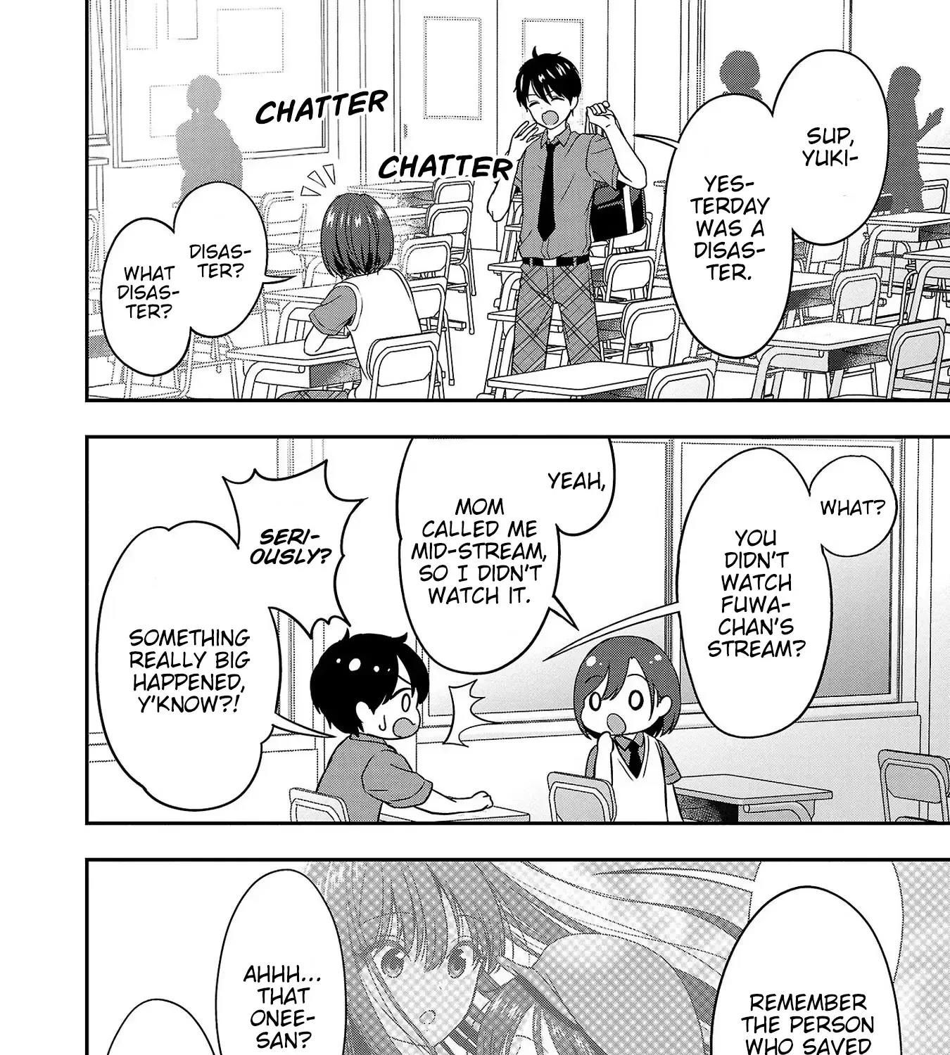 Shitsurenshita node Vtuber Hajimetara Toshiue no Onee-san ni Motemashita Kainu Manga Chapter 7 Page 27