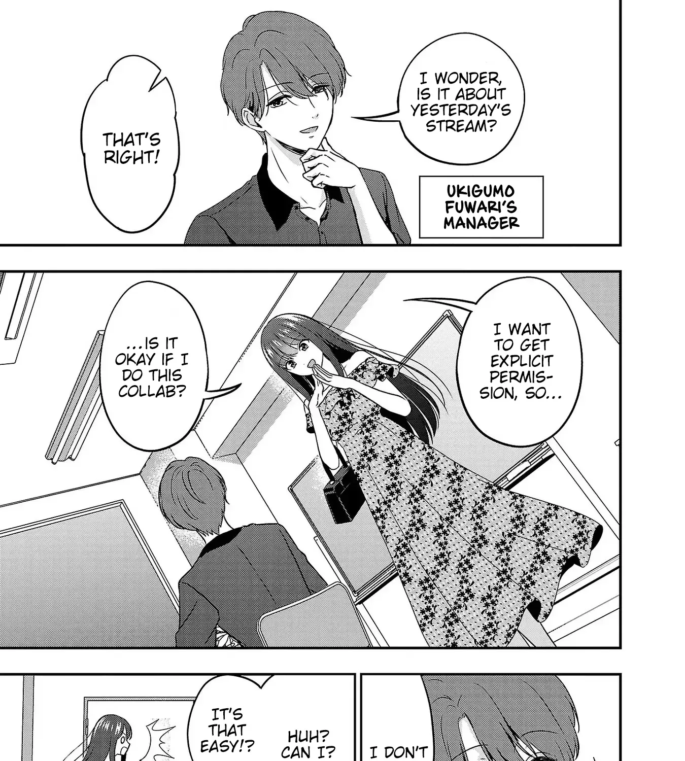Shitsurenshita node Vtuber Hajimetara Toshiue no Onee-san ni Motemashita Kainu Manga Chapter 7 Page 45