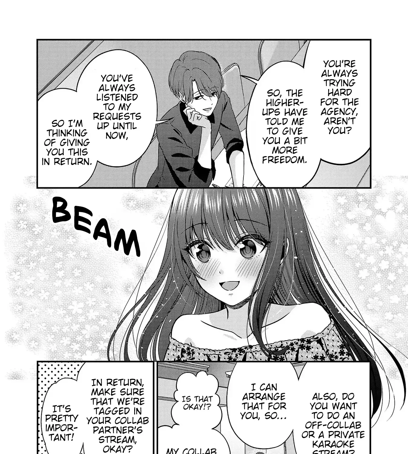 Shitsurenshita node Vtuber Hajimetara Toshiue no Onee-san ni Motemashita Kainu Manga Chapter 7 Page 47