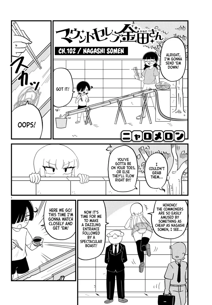 Mount Celeb Kaneda-san Kainu Manga Chapter 102 Page 1