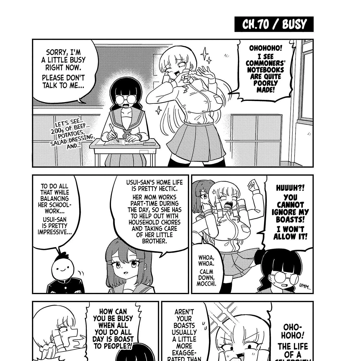 Mount Celeb Kaneda-san Kainu Manga Chapter 70 Page 1