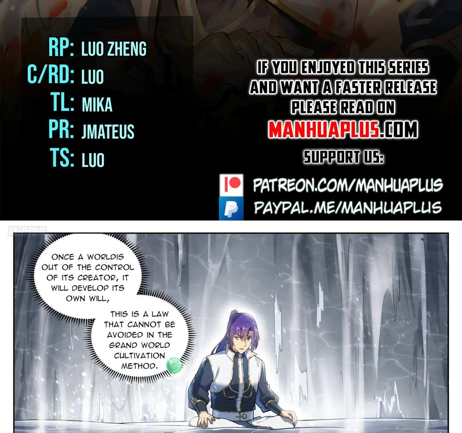 Apotheosis Kainu Manga Chapter 1105 Page 3