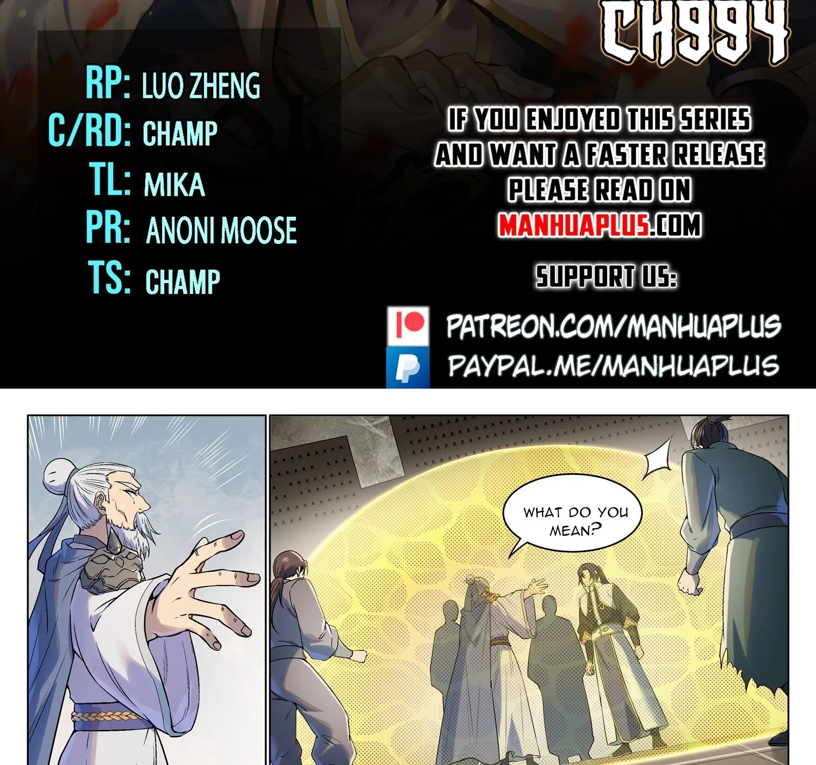 Apotheosis Kainu Manga Chapter 994 Page 2