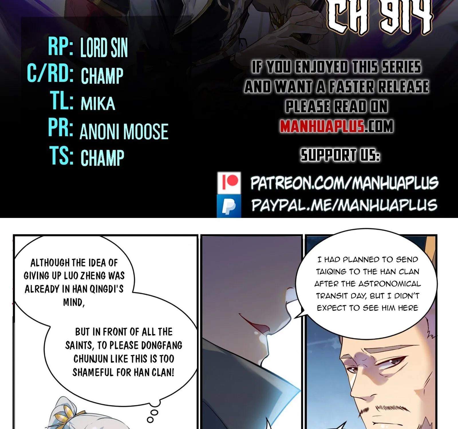 Apotheosis Kainu Manga Chapter 914 Page 2