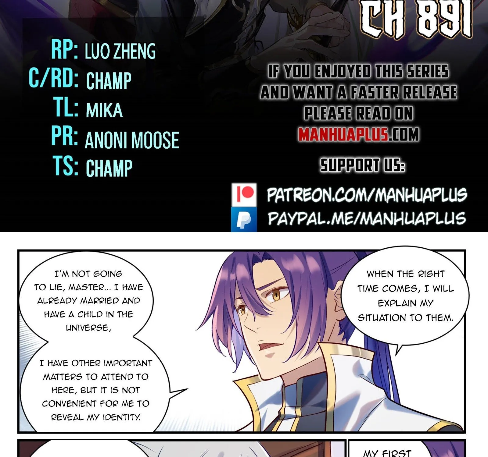 Apotheosis Kainu Manga Chapter 891 Page 2