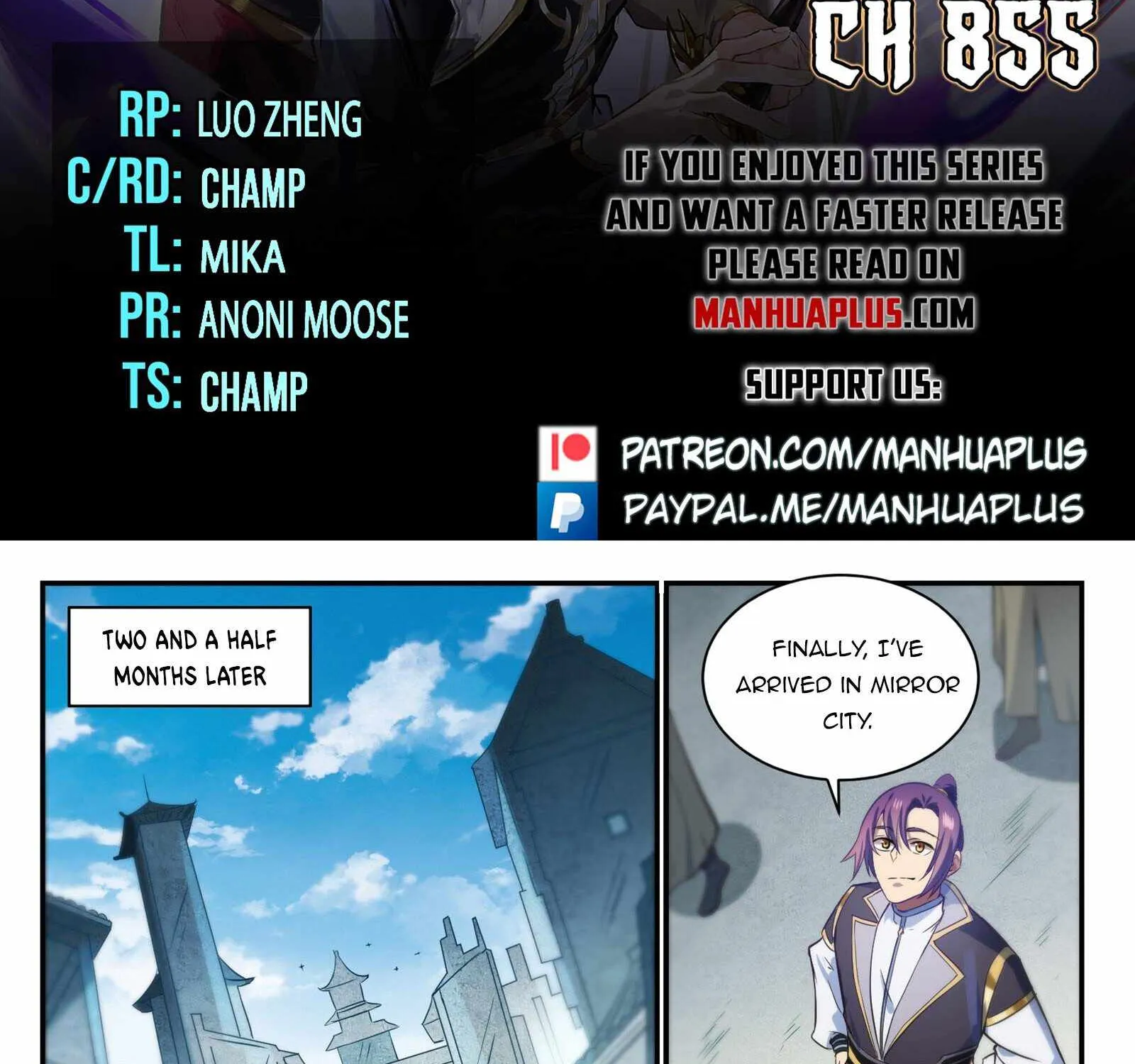 Apotheosis Kainu Manga Chapter 855 Page 2