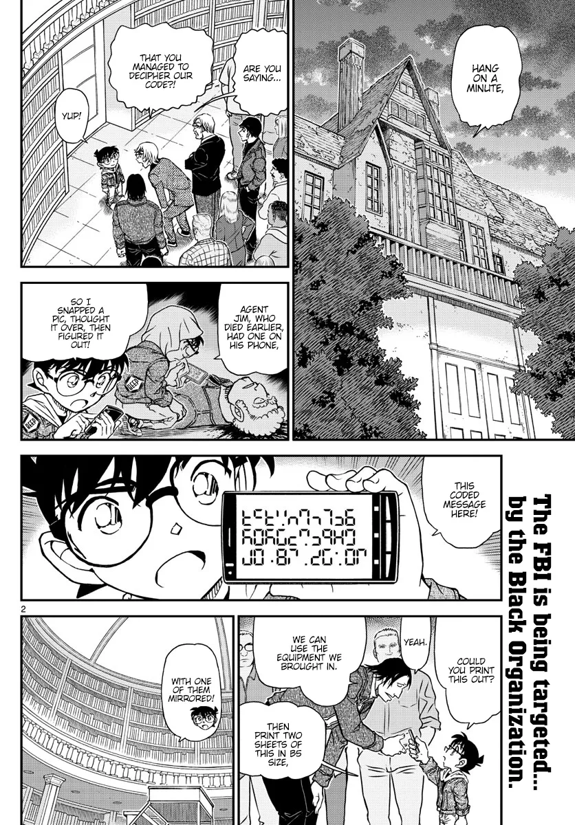 Detective Conan Kainu Manga Chapter 1062 Page 2
