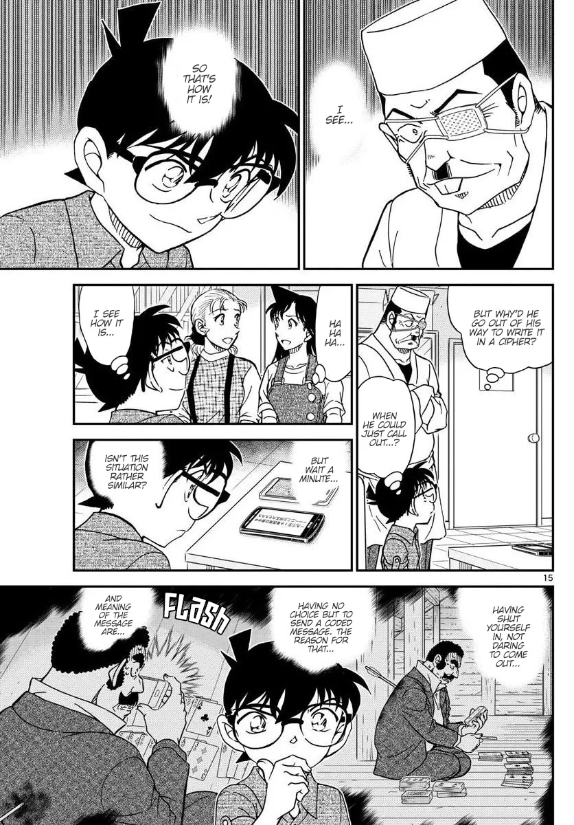 Detective Conan Kainu Manga Chapter 1056 Page 15