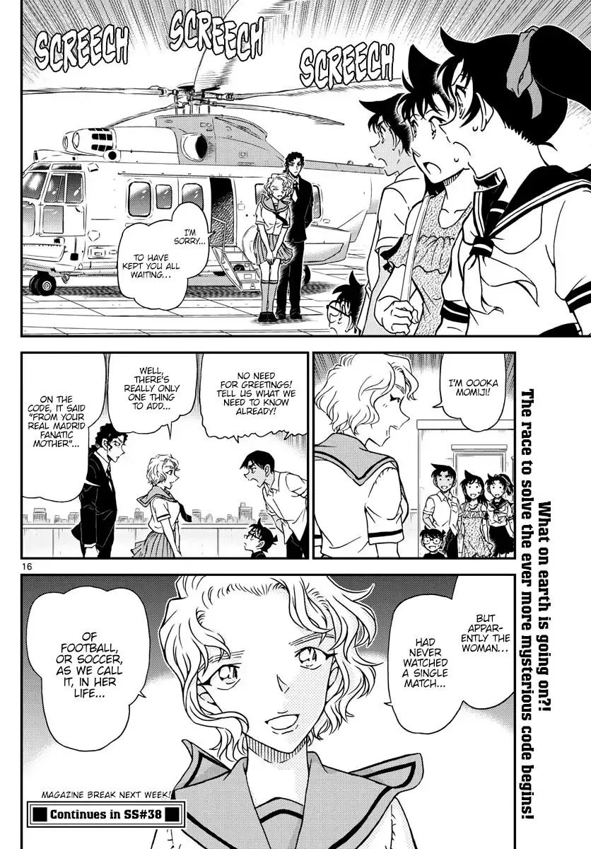 Detective Conan Kainu Manga Chapter 1039 Page 16