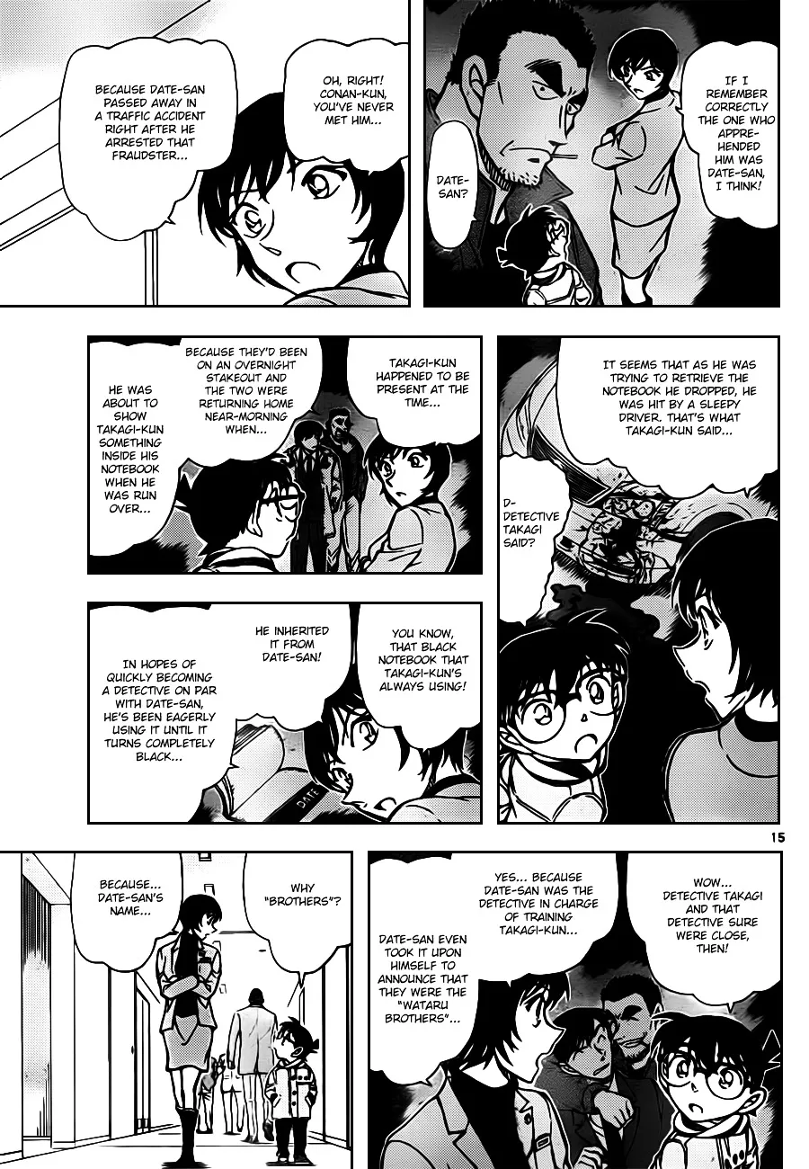 Detective Conan Kainu Manga Chapter 805 Page 15