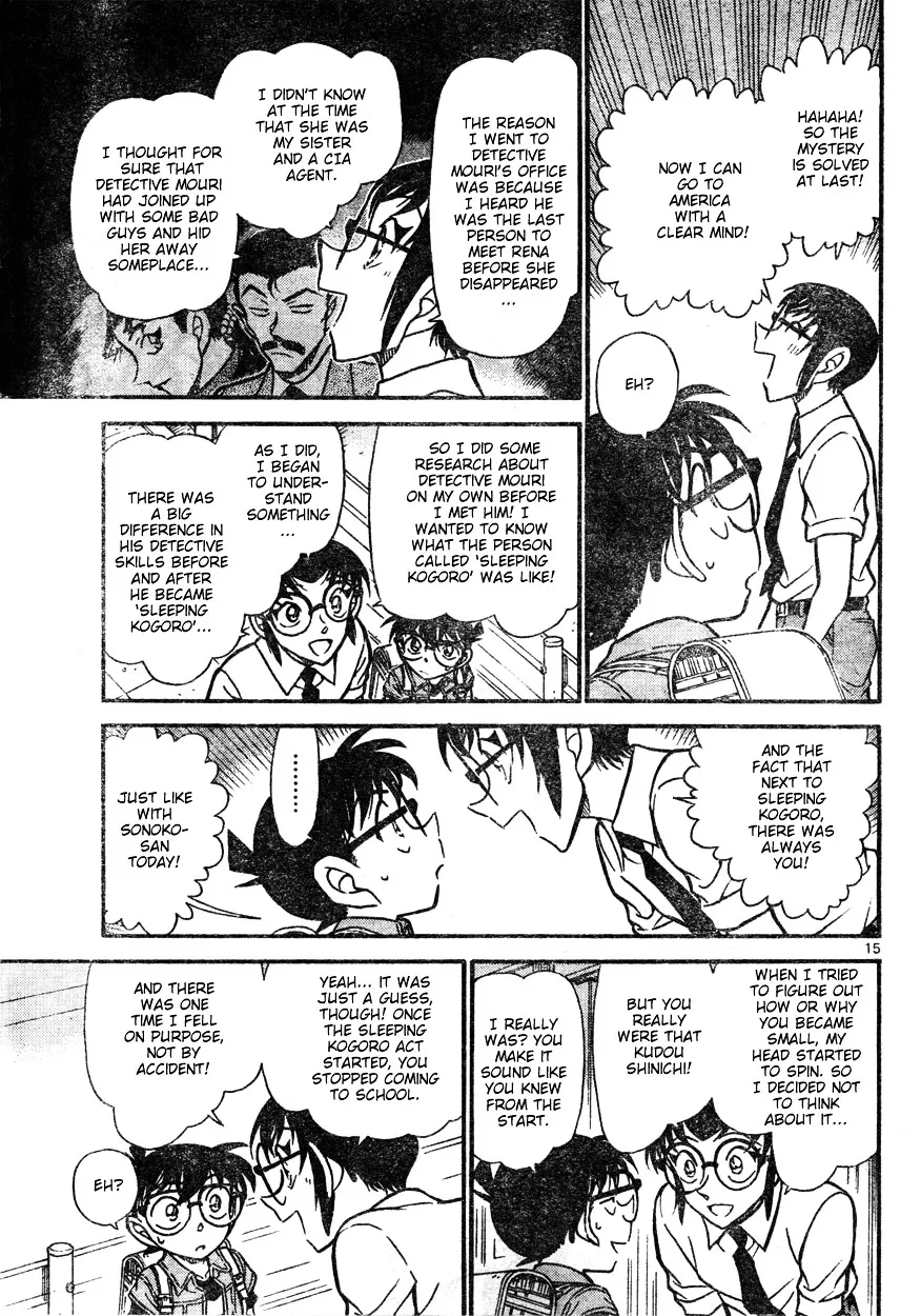 Detective Conan Kainu Manga Chapter 621 Page 15