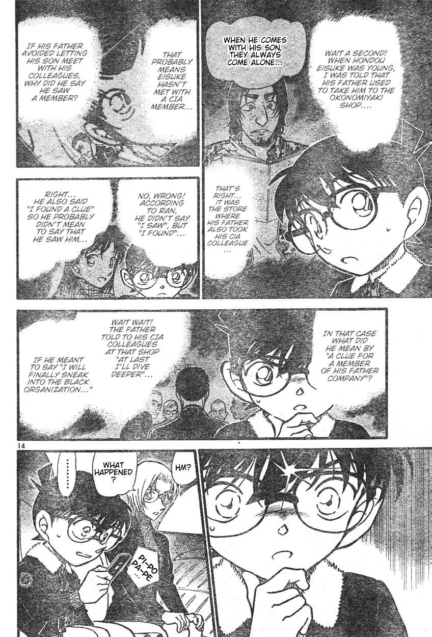 Detective Conan Kainu Manga Chapter 595 Page 14