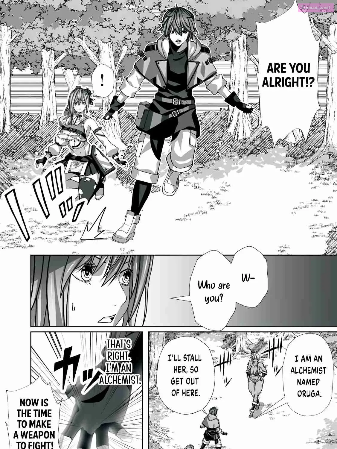 Tsuihou Sareta Renkinjutsushi, Adaruto Guzzu De Sekai Wo Sukuu ~ Donna Monsutaa Mo Zettai Ni Ikaseru Otoko ~ Kainu Manga Chapter 1 Page 43