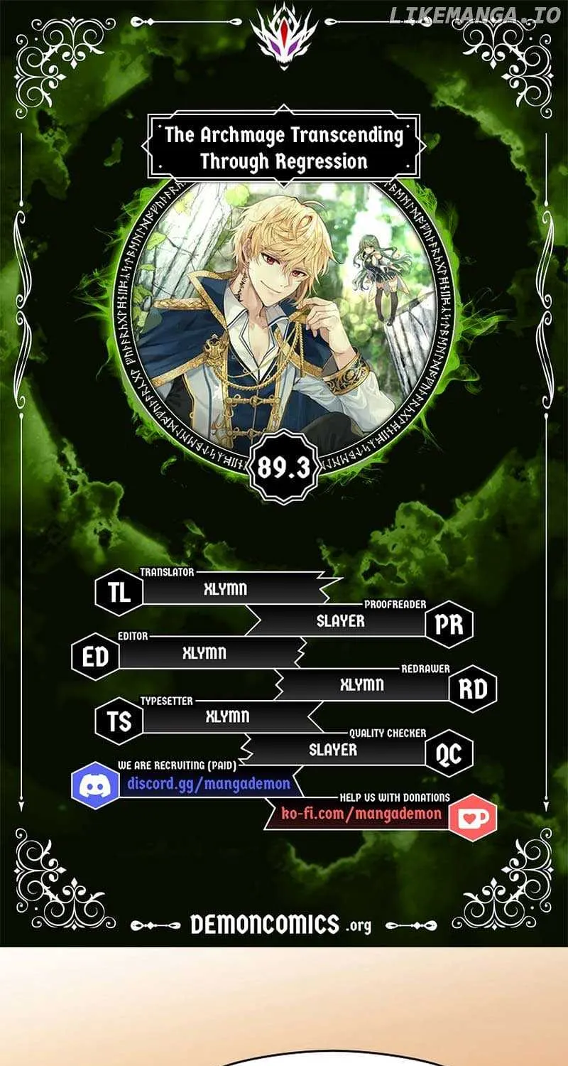 Archmage Transcending Through Regression Kainu Manga Chapter 89.3 Page 2