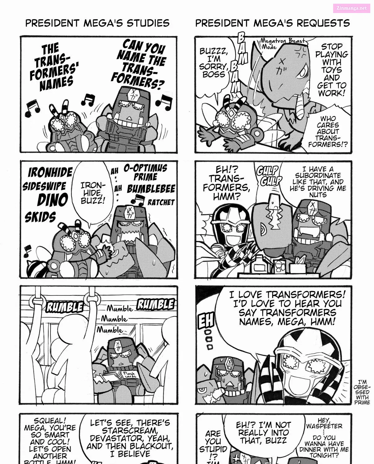 Transformers Legends Kainu Manga Chapter 14 Page 1