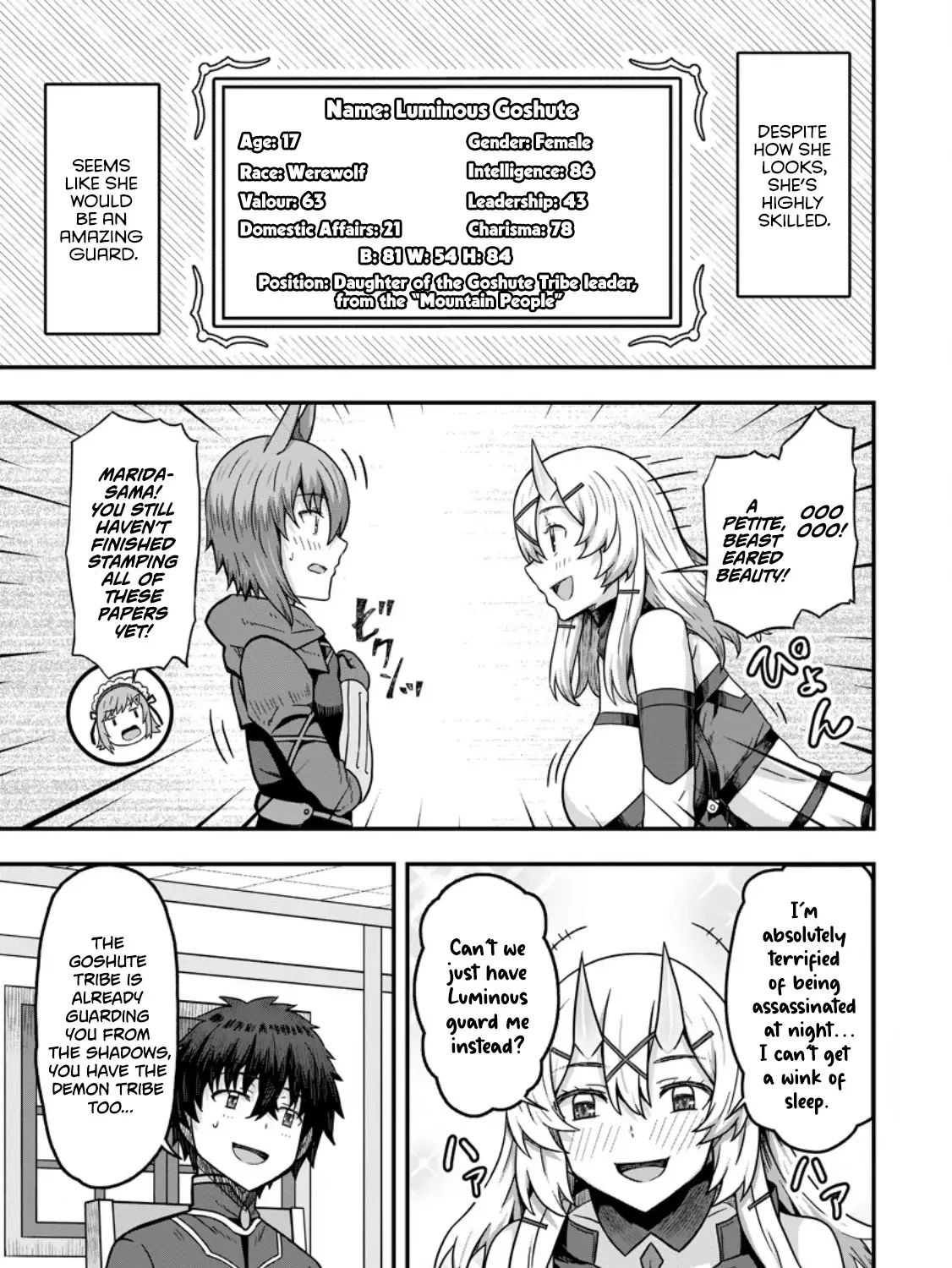 Isekai Saikyou No Yome Desu Ga, Yoru No Tatakai Wa Ore No Hou Ga Tsuyoi You Desu ~Chiryaku O Ikashite Nariagaru Harem Senki~ Kainu Manga Chapter 12 Page 53