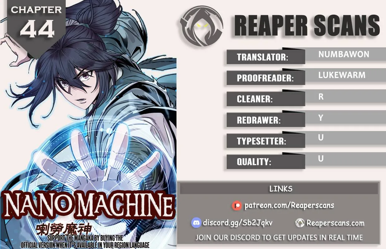 Nano Machine Kainu Manga Chapter 44 Page 1