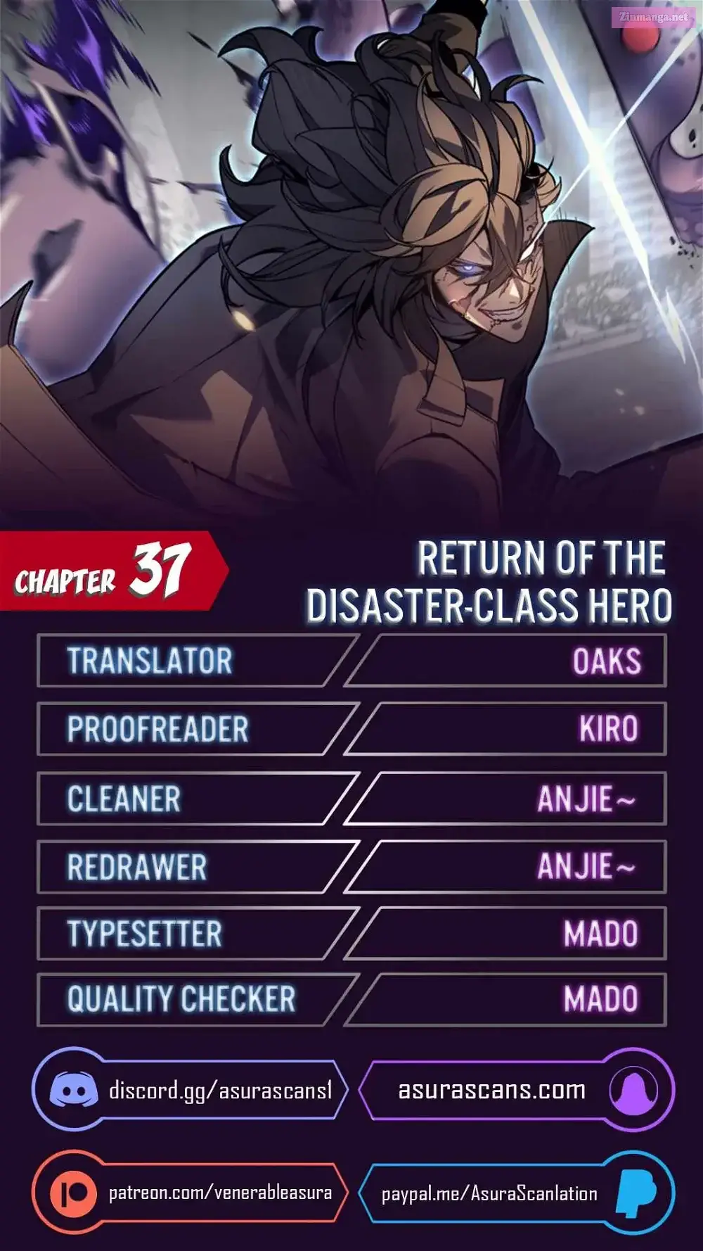 Return Of The Disaster-Class Hero Kainu Manga Chapter 37 Page 1