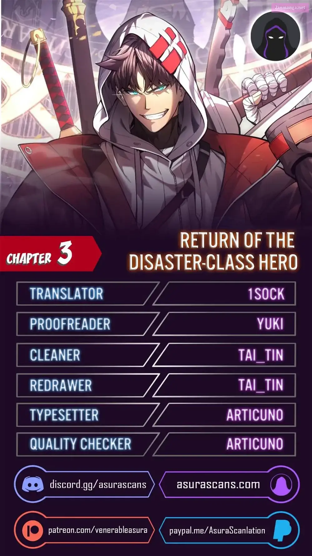 Return Of The Disaster-Class Hero Kainu Manga Chapter 3 Page 1