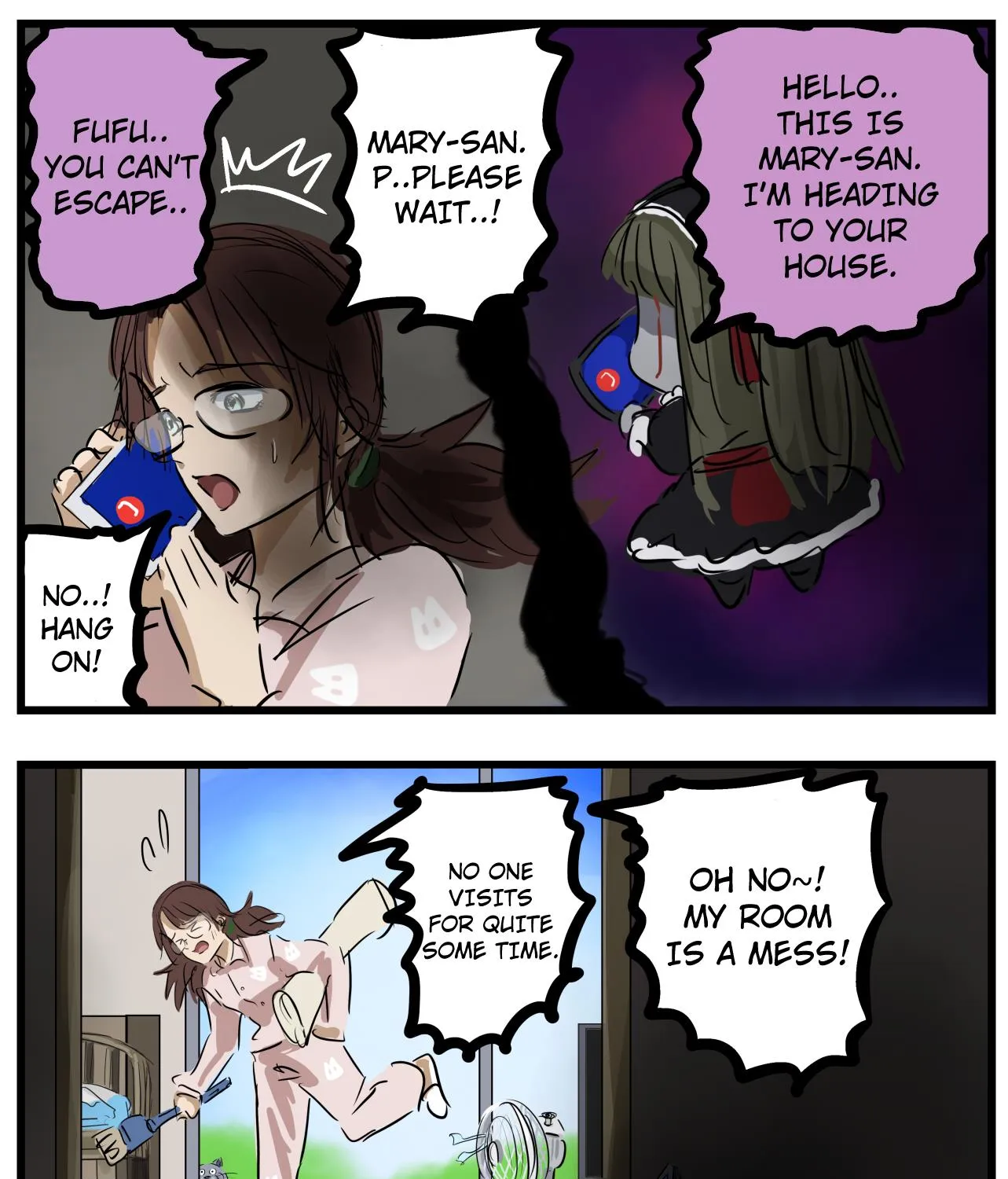 Mary-san Kainu Manga Chapter 46 Page 8