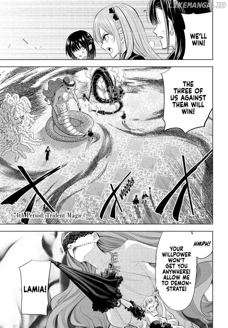 Kuroneko To Majo No Kyoushitsu Kainu Manga Chapter 74 Page 1