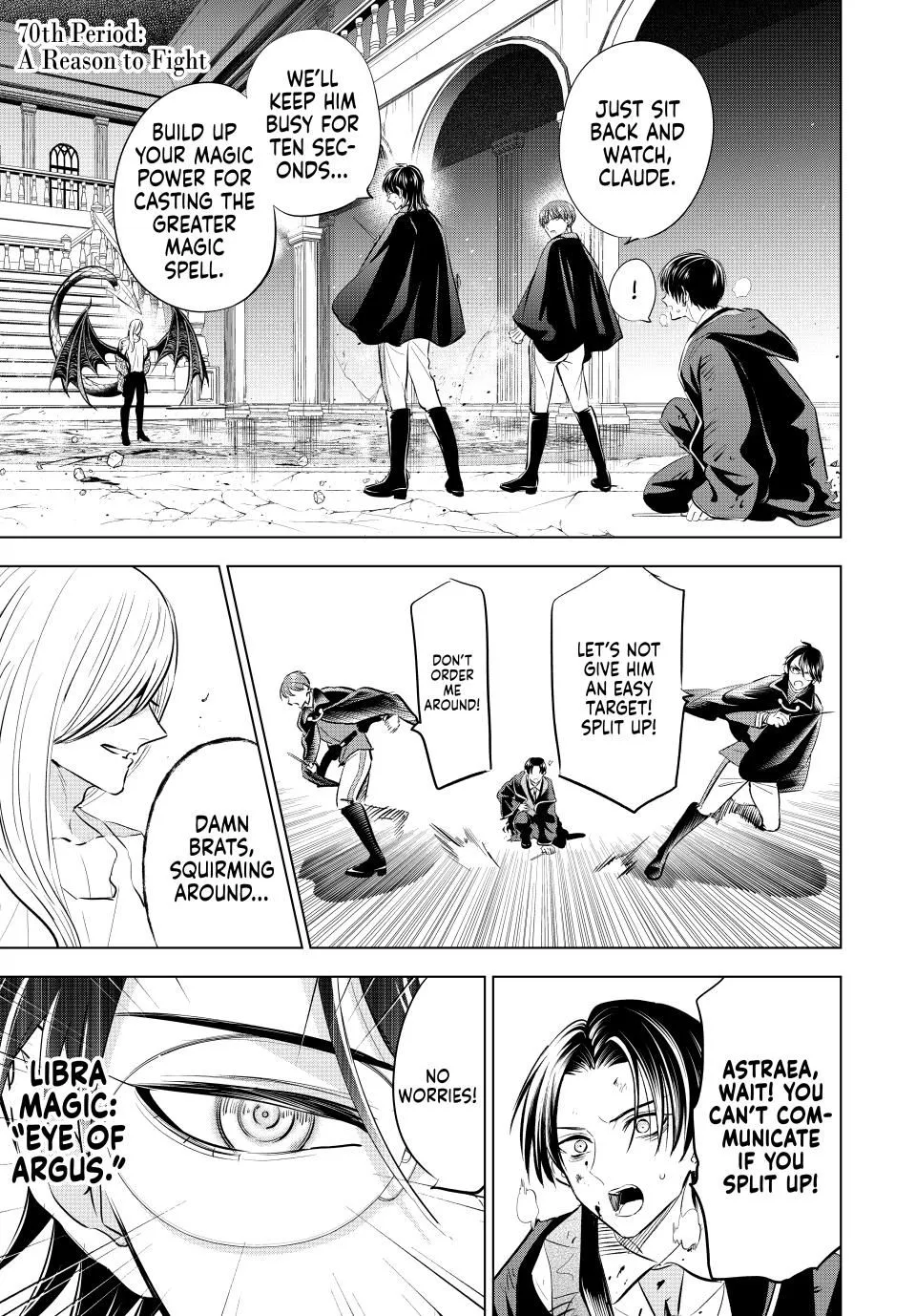 Kuroneko To Majo No Kyoushitsu Kainu Manga Chapter 70 Page 1